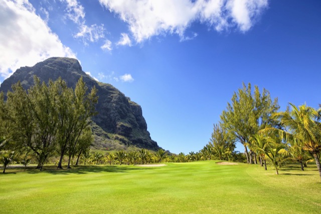 Golfplatz auf Mauritius, das beliebteste Fernreiseziel der Golfmotion-Gäste.