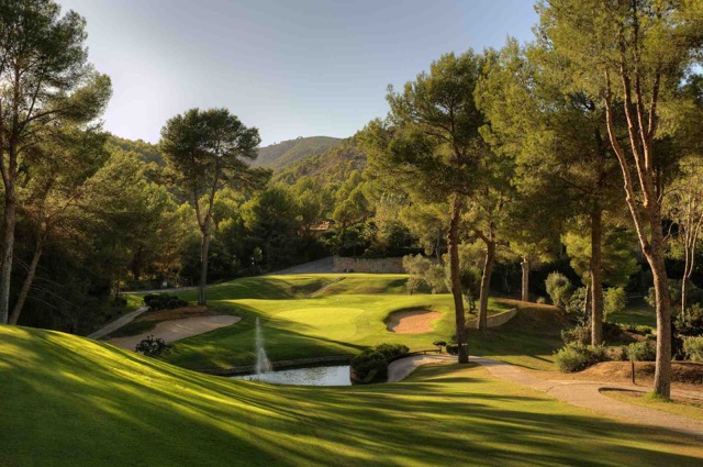 Son Vida Golfplatz Mallorca.