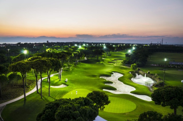 Golfplatz Montgomerie Maxx Royal Türkei.